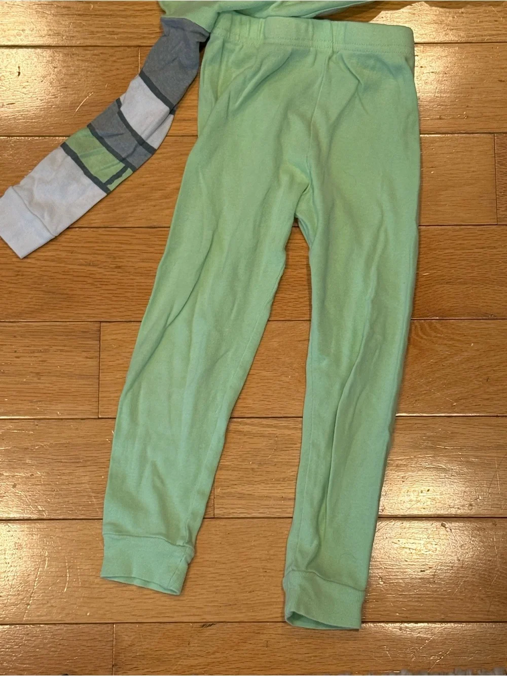Fox Light Green and Gray Space Ranger Kids Pajama Set